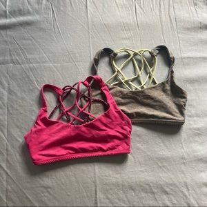 Bundle of 2 Lululemon Free to Be Wild Bra